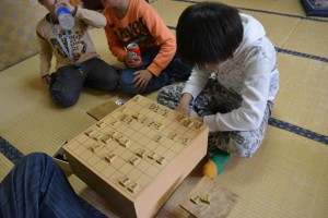 囲碁・将棋体験写真